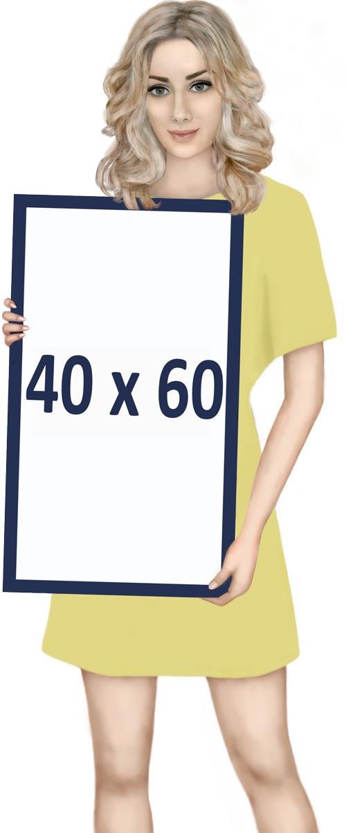 Размер картины 40х60